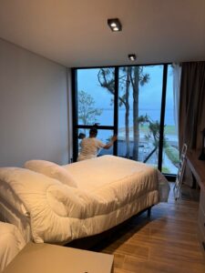 Hotel molvento desde el interior